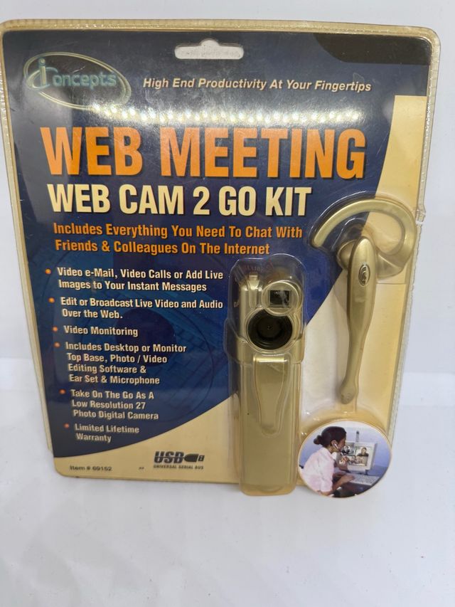 Web Cam Concepts USB Kit Micrófono