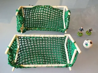 Subbuteo vintage lotto Porte Arbitri e pallone