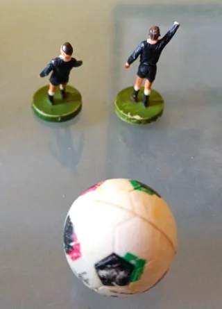 Subbuteo vintage lotto Porte Arbitri e pallone