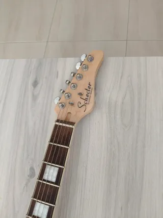 Guitarra Eléctrica Telecaster Schecter Gold