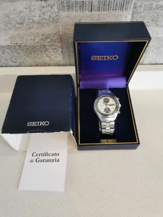 Seiko Panda 6138-8020 Cronografo No Aftermarket