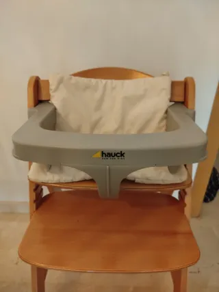 Trona Hauck Alpha+ con bandeja Alpha tray