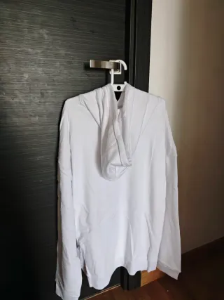 Sudadera Blanca XL con Estampado