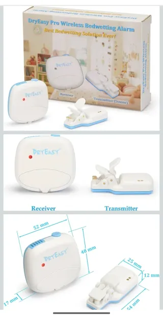 Alarma Inalámbrica DryEasy Pro para Enuresis