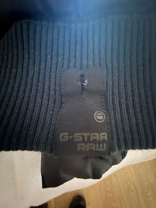 Chaqueta G-Star RAW plumífera negra