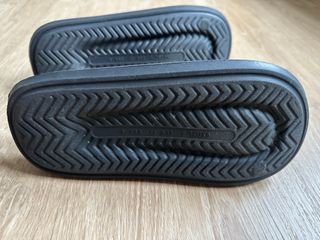 Sandalias Chanclas Primark Goma 37 Negro Plataform