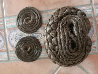 Moños Fallera Castaño oscuro