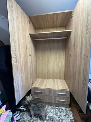 Armario 2 puertas y 2 cajones