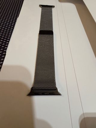 Correa Apple Watch Milanese Loop Plata