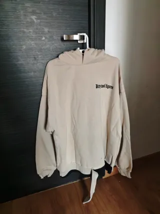 Sudadera Beige XL con Estampado