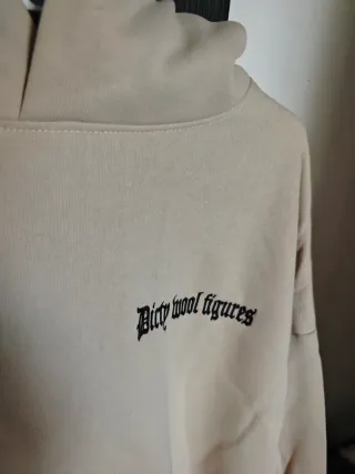 Sudadera Beige XL con Estampado