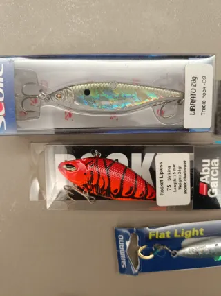 Jig esche spinning Sebile Abu Garcia Shimano Duo