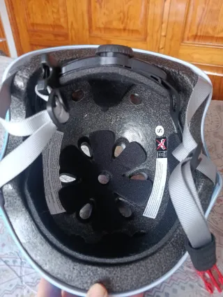 Pack Casco + Coderas + Rodilleras Azul+ muñequera