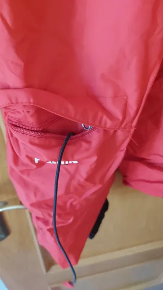 Pantalón de esquí para niño rojo 6 años