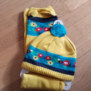 Conjunto bufanda y gorro t.54