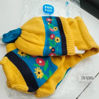 Conjunto bufanda y gorro t.54