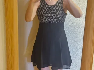 Vestido de fiesta negro