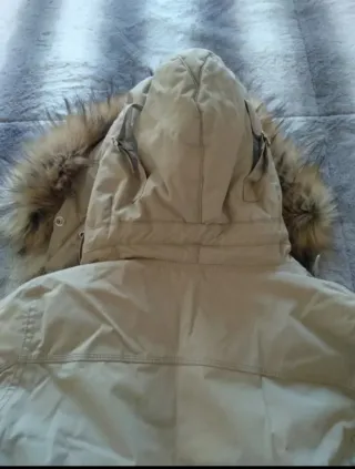 Abrigo Napapijri Mujer Beige/Marrón Nuevo