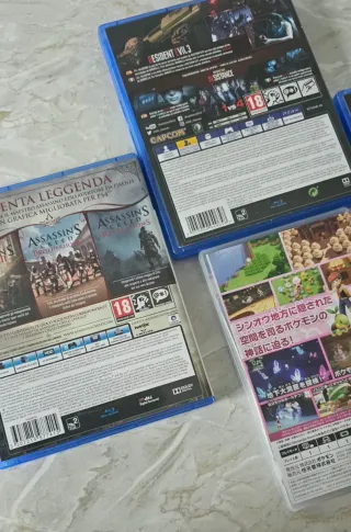 Lotto Giochi PS4, PS5, Switch: Resident Evil 3, De