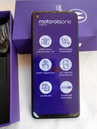 Motorola One Vision 128GB, CAMERA 48mp