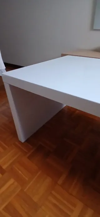 Mesa baja salón blanca 120x60x45