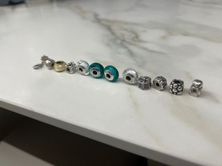 Lote de 12 charms Pandora