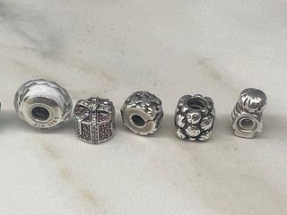 Lote de 12 charms Pandora