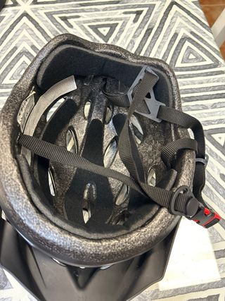 Casco de bicicleta Rockrider negro