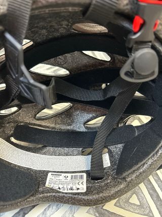 Casco de bicicleta Rockrider negro