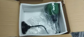 Applique vintage smaltata verde