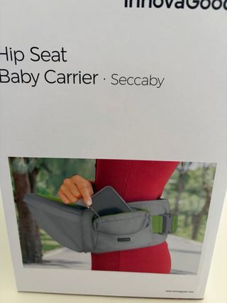 Cinta/Marsúpio Bebé Coração Verde