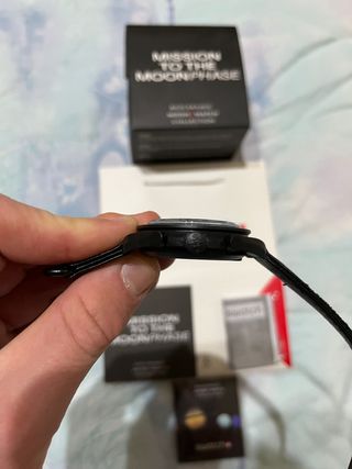 Omega x Swatch Mission to the Moonphase Nero