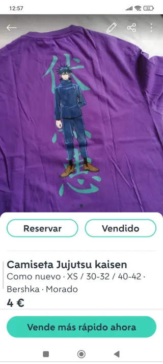 3 Camisetas Manga Talla M