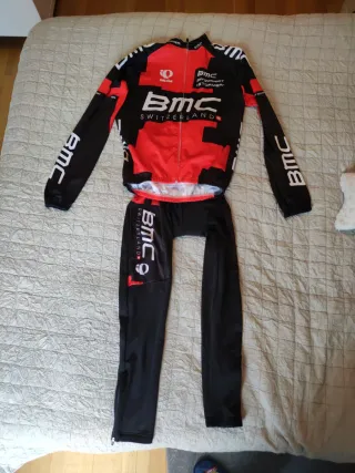 Maillot y culote ciclismo invierno hombre
