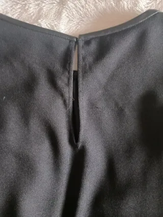 Camisa negra Zara Talla M