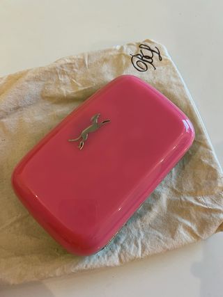 Bolso Bimba y Lola Rosa y verde con Cadena