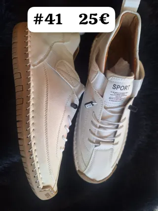 Zapatos Mujer Talla 41 Beige