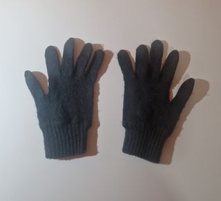 Guanti grigio scuro taglia S