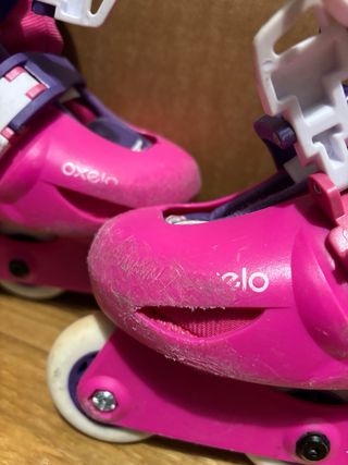 Patines Oxelo Rosas Ajustables Talla 26-28 - Envío