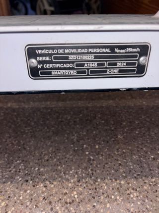 Patinete Eléctrico SmartGyro z-one