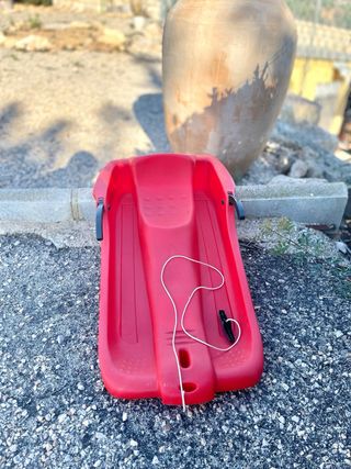 Trineo con frenos. Como nuevo