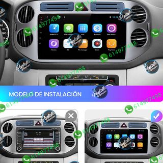 Radio pantalla CARPLAY GPS para Volkswagen Tiguan