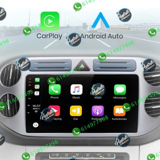 Radio pantalla CARPLAY GPS para Volkswagen Tiguan