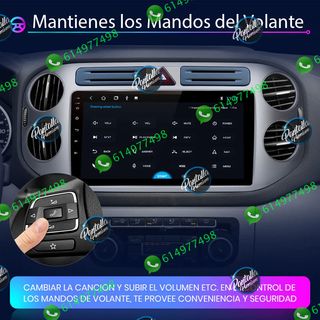 Radio pantalla CARPLAY GPS para Volkswagen Tiguan