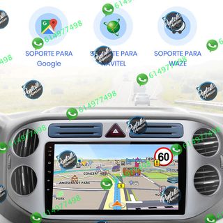 Radio pantalla CARPLAY GPS para Volkswagen Tiguan