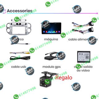 Radio pantalla CARPLAY GPS para Volkswagen Tiguan