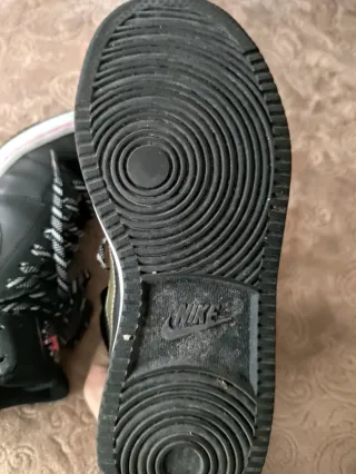 Zapatillas Nike Botín Mid Negras