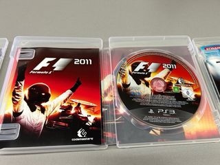 3 Juegos PS3: F1 2010, F1 2011, PES 2010