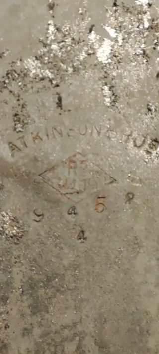 Lote 2 Tetera Peltre Repujado Antigua