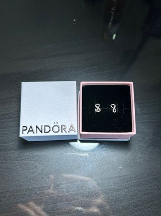 Pendientes Pandora Infinito Plata
